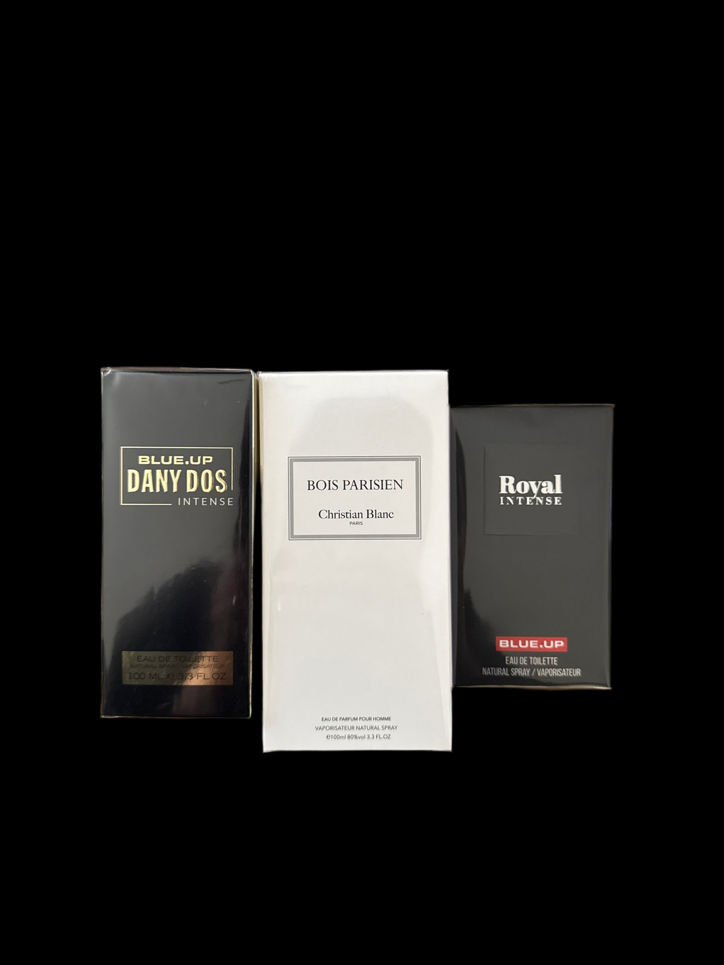 3 parfums luxe hommes