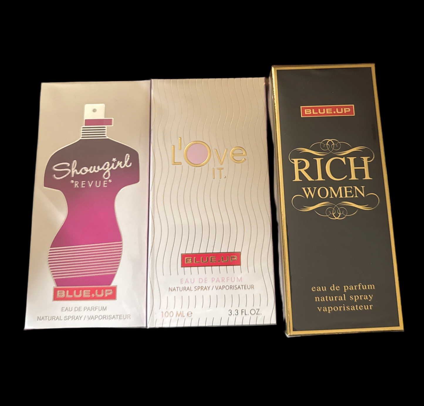 3 parfums femme luxe